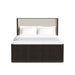 Sylvie UPH Bed with White Fabric - Maxx Save 
