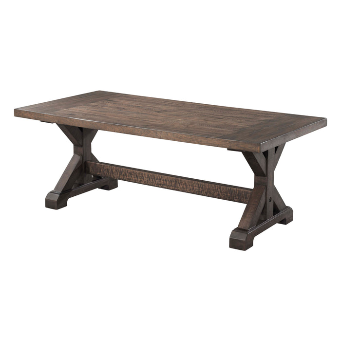 Finn Trestle Base Coffee Table - Maxx Save 