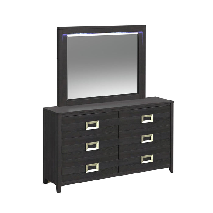 Tobias Bedroom Set with LED - Maxx Save 