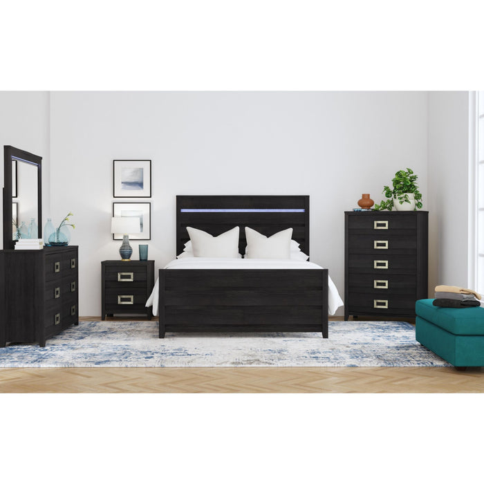 Tobias Bedroom Set with LED - Maxx Save 