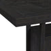 Transcend Counter Table with 20" Leaf in Charcoal - Maxx Save 