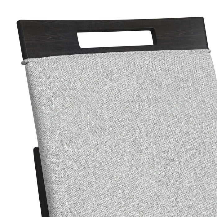 Transcend Standard Height Dining Set in Charcoal-Table and Four Chairs - Maxx Save 