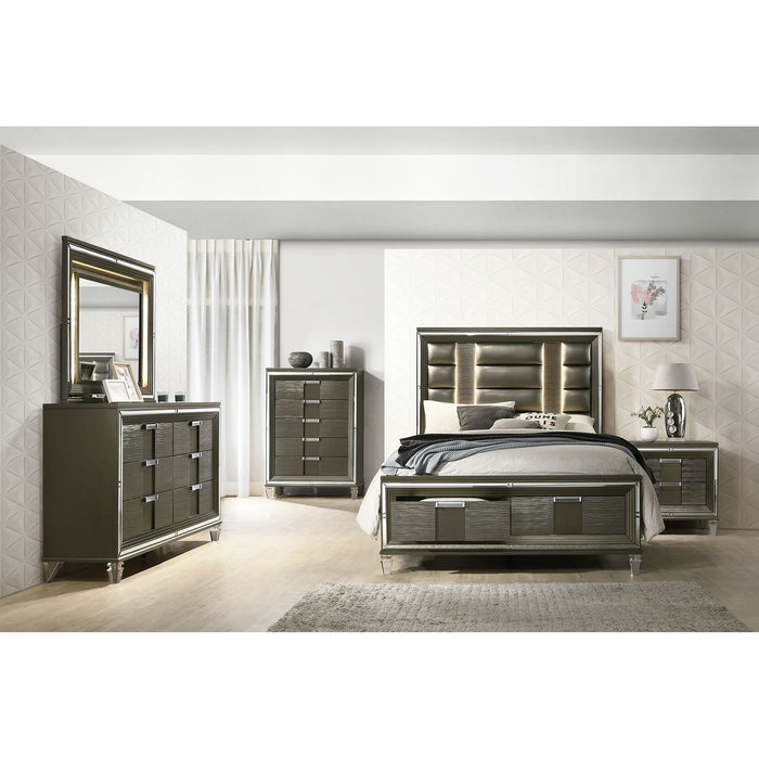Twenty Nine 6-Drawer Dresser w/ Mood Lighting Mirror