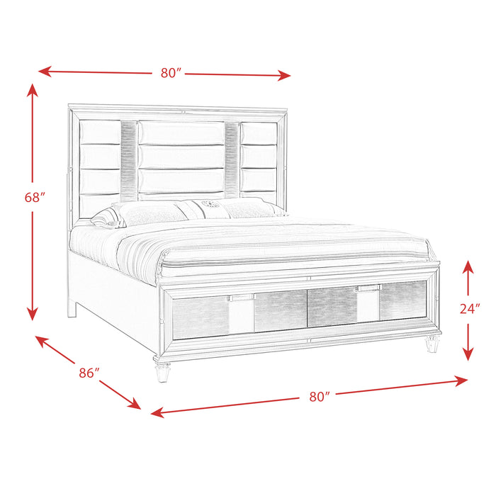 Twenty Nine 2-Drawer Storage Bed - Maxx Save 
