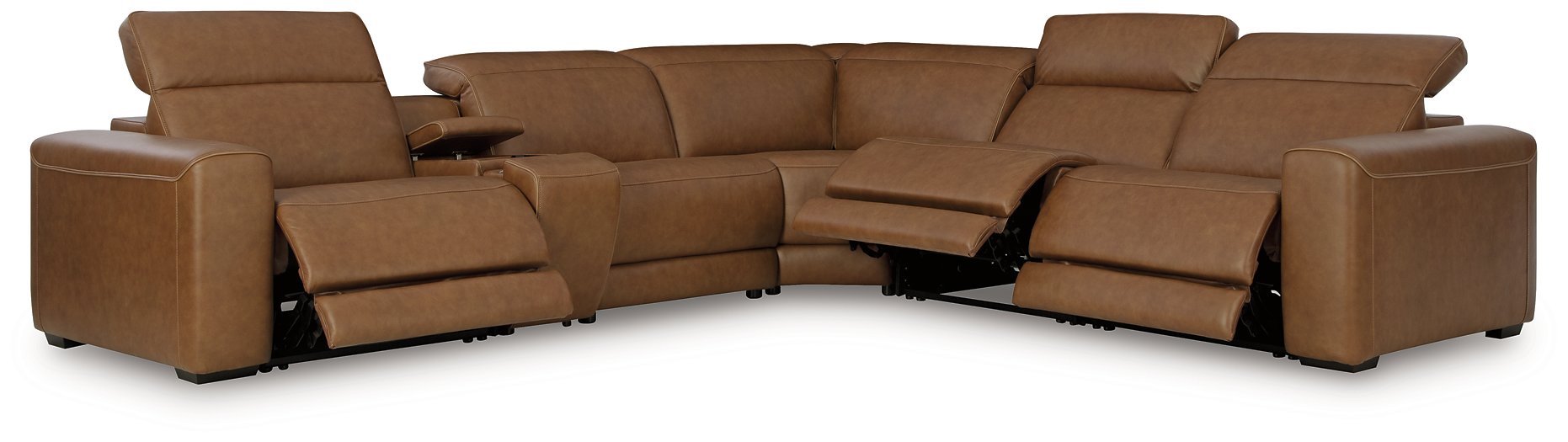 Magic Man 5-Piece Power Reclining Sectional - Maxx Save 