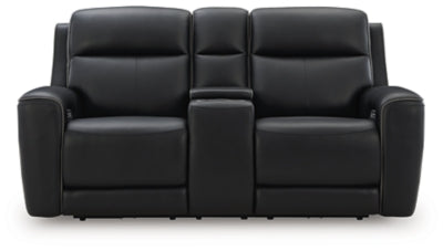5Z-Relaxation Power Reclining Loveseat with Console - Maxx Save 