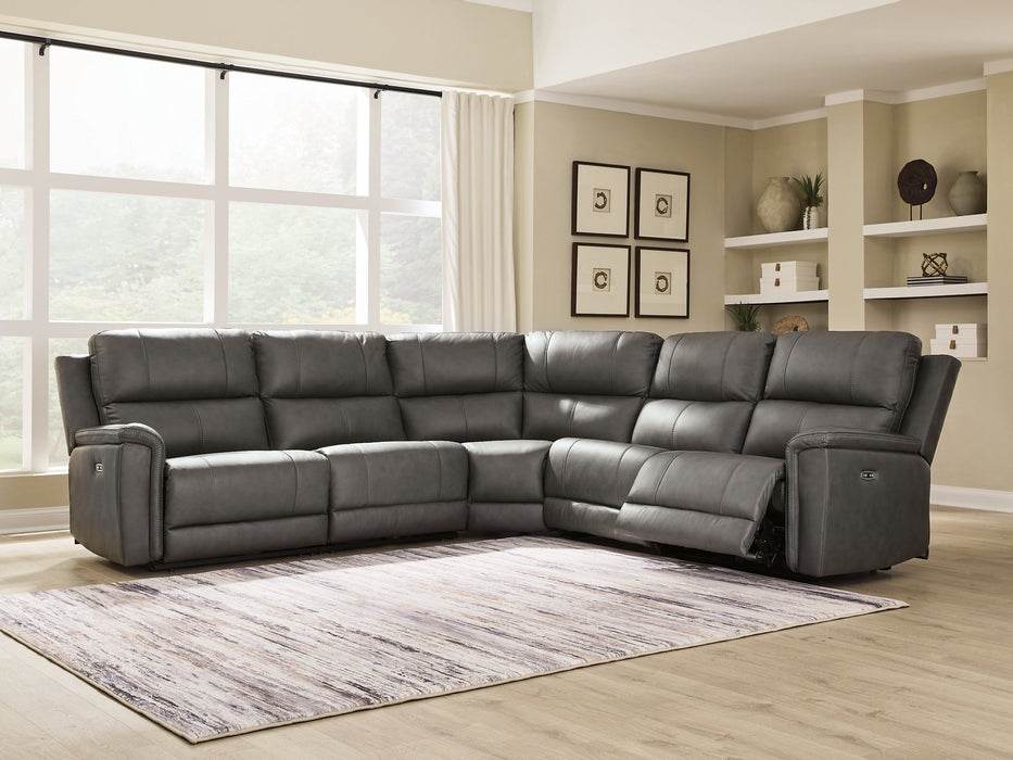 Bleckley Power Reclining Sectional - Maxx Save 