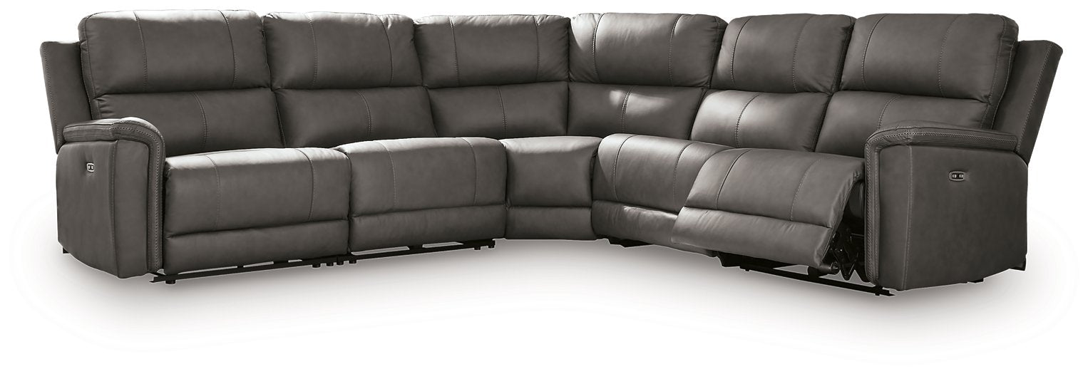 Bleckley Power Reclining Sectional - Maxx Save 
