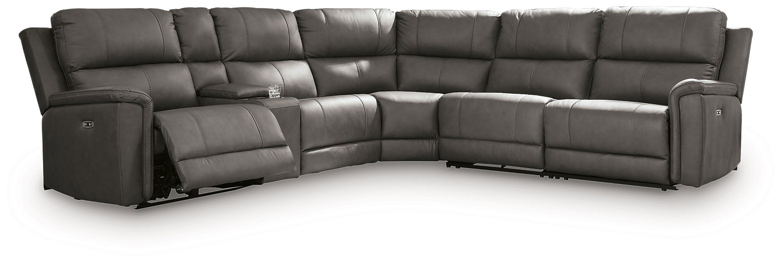Bleckley Power Reclining Sectional - Maxx Save 