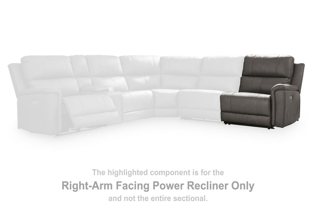 Bleckley Power Reclining Sectional - Maxx Save 