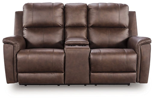 Bleckley Power Reclining Loveseat with Console - Maxx Save 