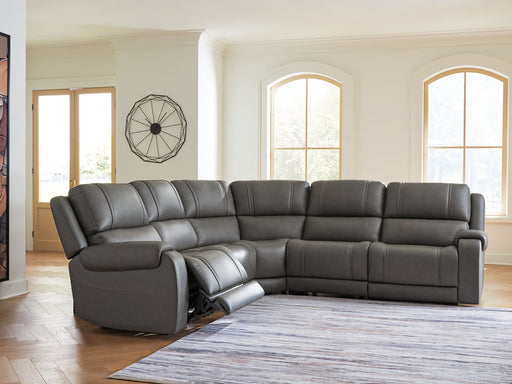 5Z - Pittson Power Reclining Sectional - Maxx Save 