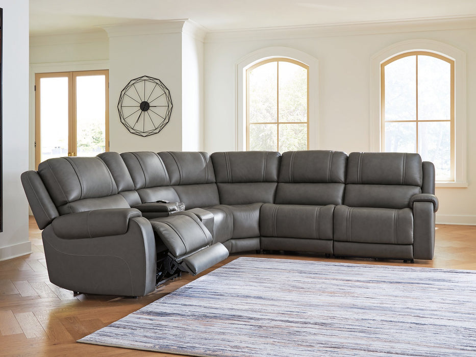 5Z - Pittson Power Reclining Sectional - Maxx Save 