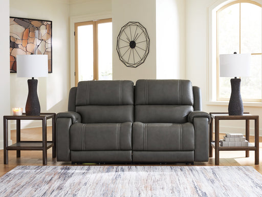 5Z - Pittson Power Reclining Sectional Loveseat - Maxx Save 