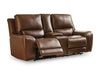 DeepWakes Power Reclining Loveseat with Console - Maxx Save 