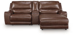 DeepWakes Power Reclining Sectional with Chaise - Maxx Save 