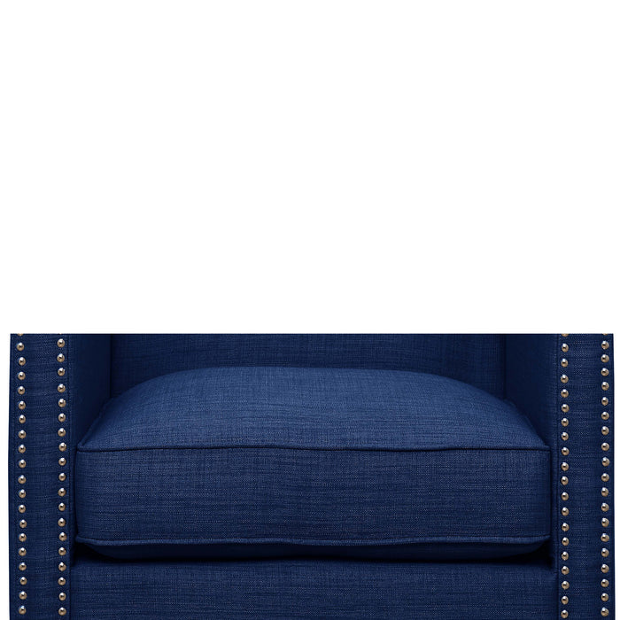 Erica 497 Chair W/Chrome Nails Heirloom Blue (ISTA 3) - Maxx Save 