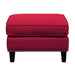 Erica 497 Ottoman W/Chrome Nail Heirloom Berry (ISTA 3) - Maxx Save 