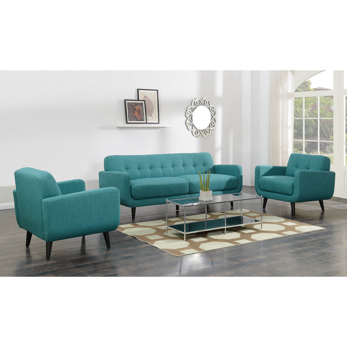 Hadley 4480 KD Chair Heirloom Teal - Maxx Save 