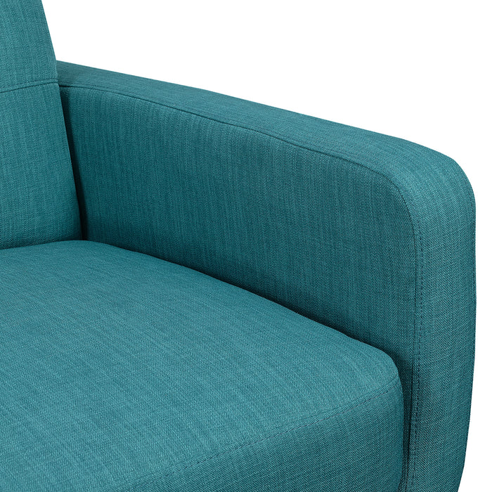 Hadley Sofa & Chair Set in Teal - Maxx Save 