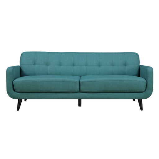 Hadley 4480 Sofa Heirloom Teal w/No Pillow - Maxx Save 