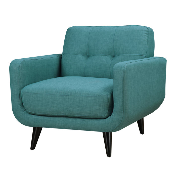 Hadley Sofa & Chair Set in Teal - Maxx Save 