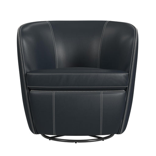 Vito Swivel Chair in Pebble Navy - Maxx Save 