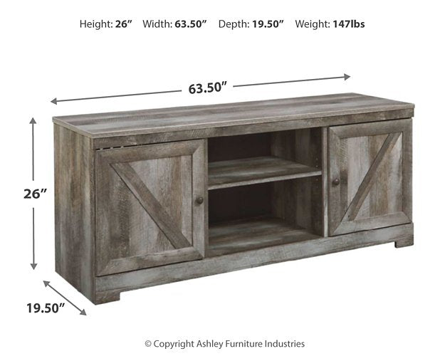 Wynnlow 63" TV Stand with Electric Fireplace