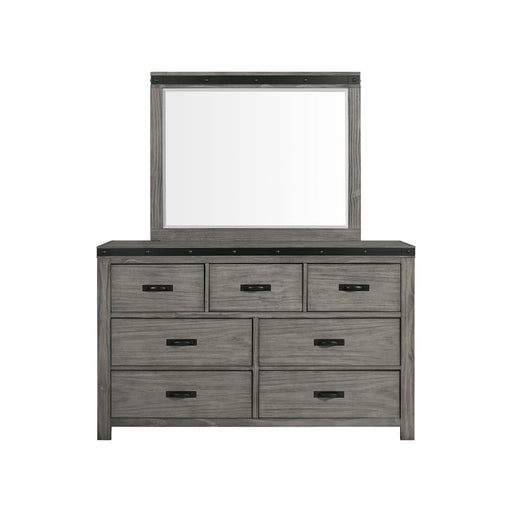 Wade 7-Drawer Dresser & Mirror Set - Maxx Save 