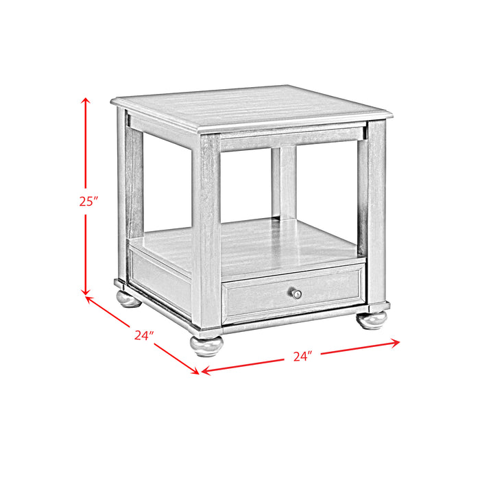 Wagner 2PC Occasional Table Set in Cherry-Rectangular Lift-Top Coffee Table & End Table - Maxx Save 