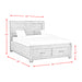 Warner Platform Storage Bedroom Set - Maxx Save 