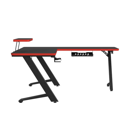 Waterside L shape Desk in Black - Maxx Save 