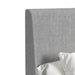 Westland UPH Bed with Grey Fabric - Maxx Save 