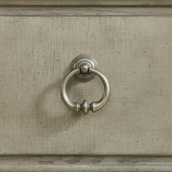 Whit-Ash 5-Drawer Chest in Light Grey - Maxx Save 