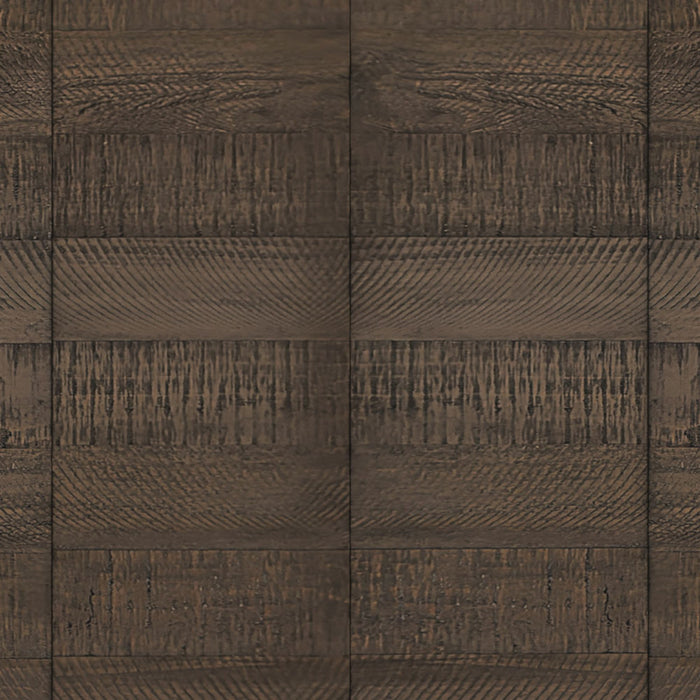 Yellowstone Dining Side Chair with Grey Fabric in Medium Brown (2 Per Carton)