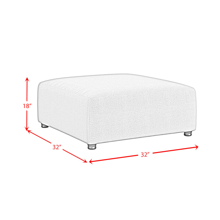 Zandara Modular Ottoman - Olefin Beige - Maxx Save 