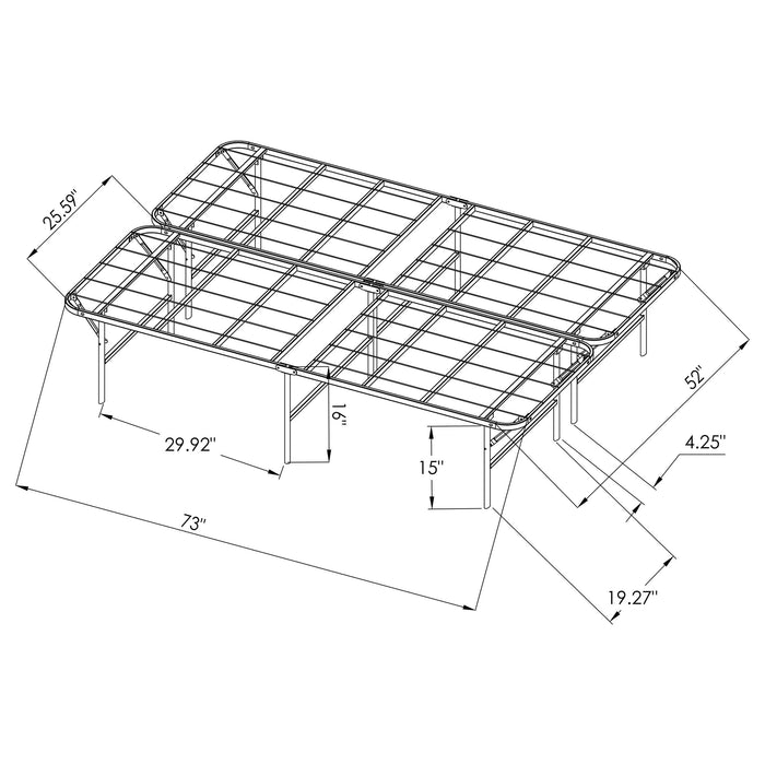 Mabel Mattress Support Platform Bed