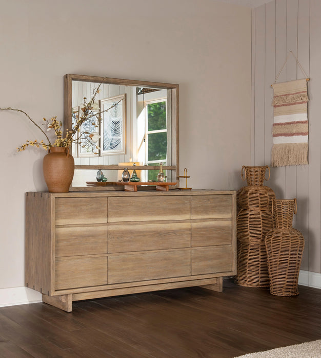 Stillwater Live Edge Dresser with Mirror