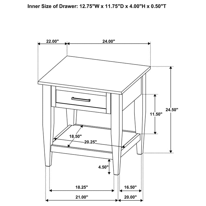 Lindenton End Table