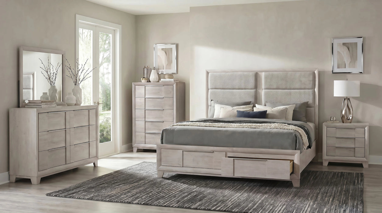 Farre Upholstered Storage Platform Bed