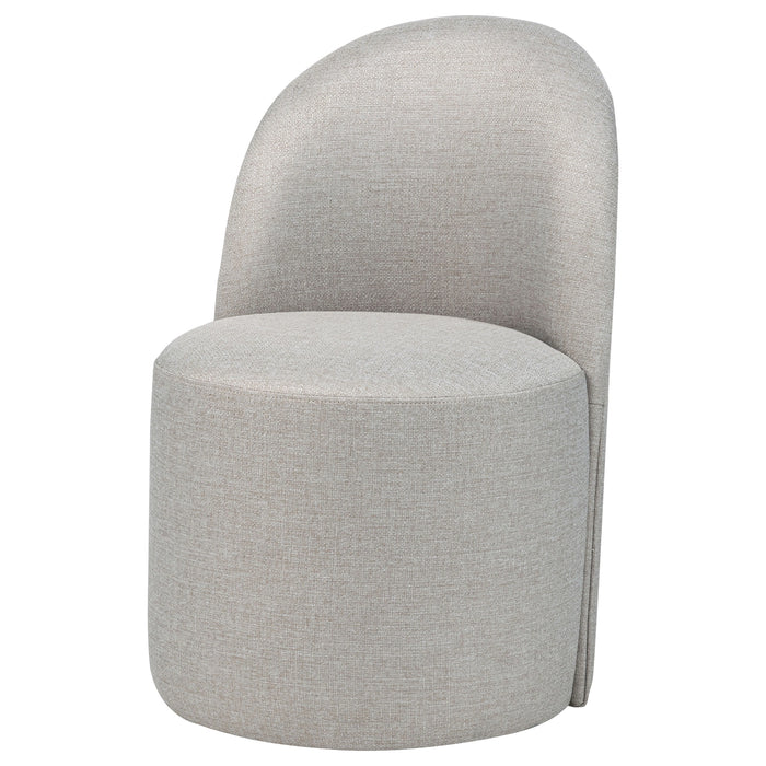 Aubrey Upholstered Barrel Dining Side Chair