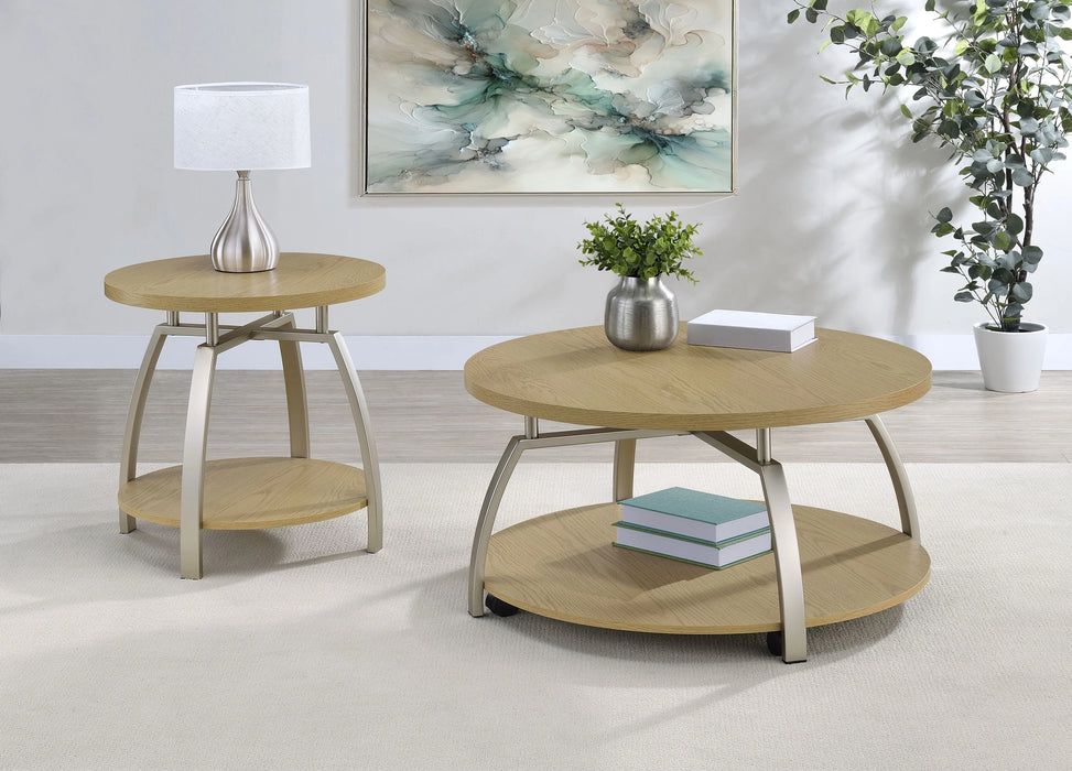 Dacre Round End Table