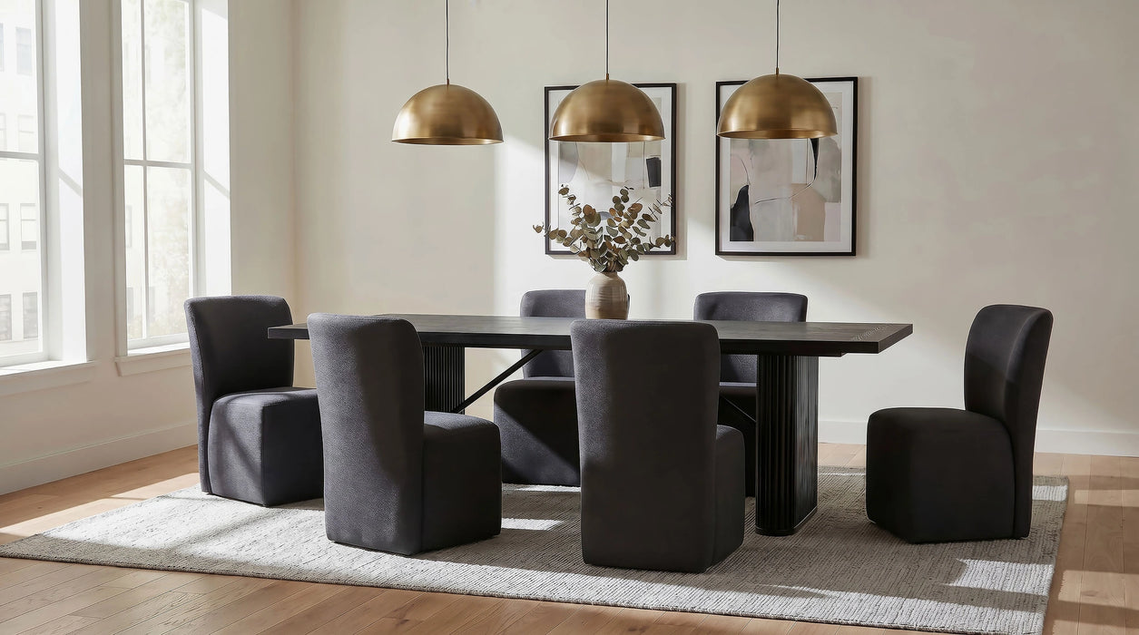 Aubrey Upholstered Barrel Dining Side Chair