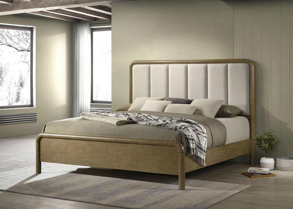 Amsbury Wood Panel Bed