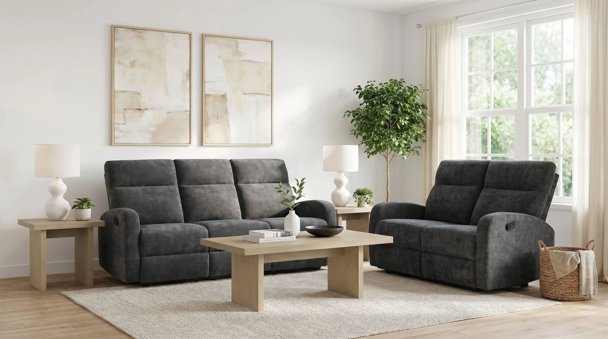 Hamilton Manual Reclining Sofa Set