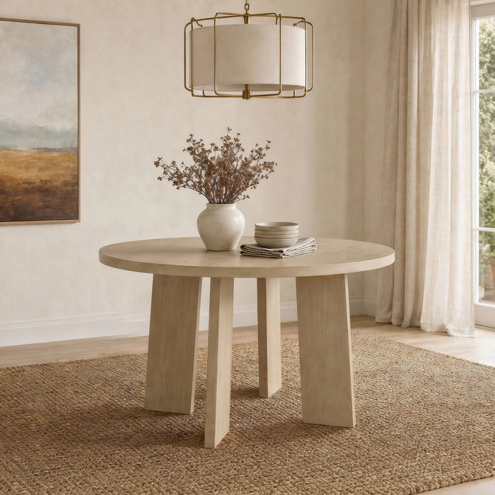 Strouse 47-inch Round Dining Table