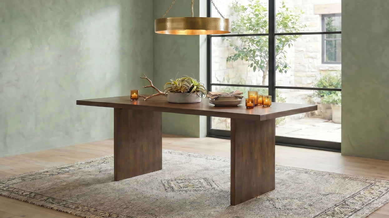 Decker Rectangular Wood Dining Table