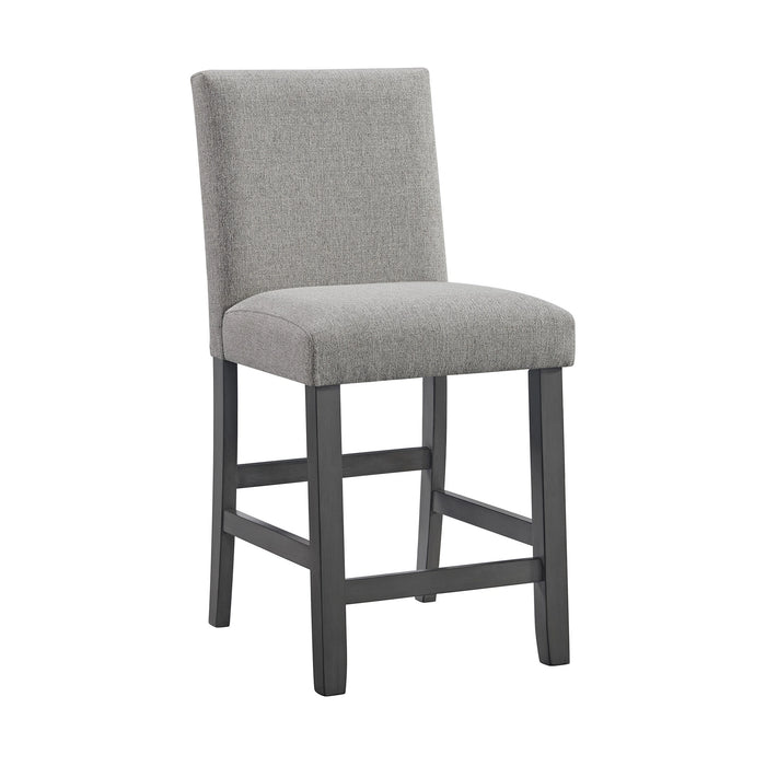 Seneca Counter Height Dining Set in Brown-Table and Four Chairs