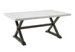 Elements International Lexi Dining Table in Espresso image