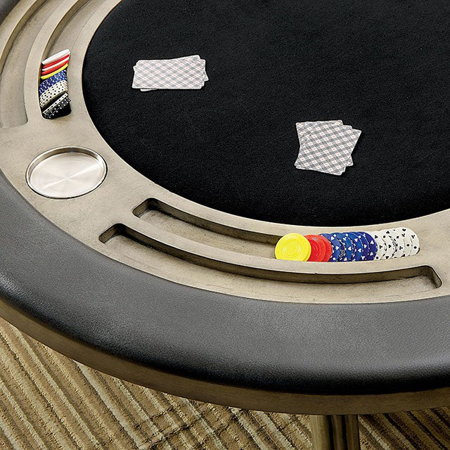 MELINA Gray Game Table